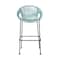 Armen Living Acapulco 26" Indoor Outdoor Steel Bar Stool with Wasabi Rope LCACBAWSB26 - alternate 3